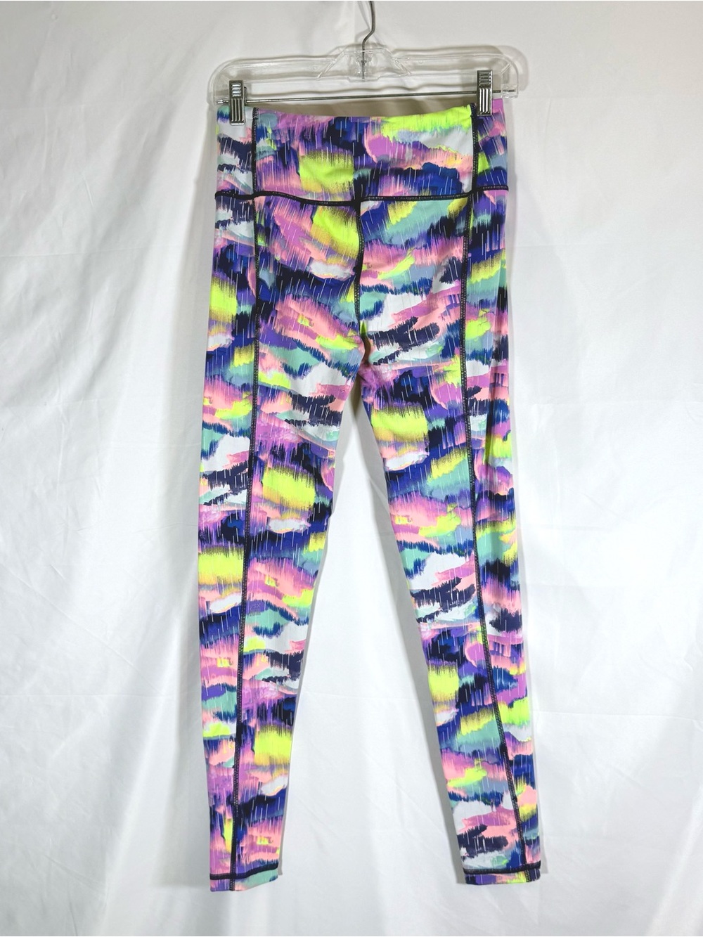 Victoria's Secret VSX Y2K Tie Dye Knockout Compression Leggings Size Small - Picture 5 of 11